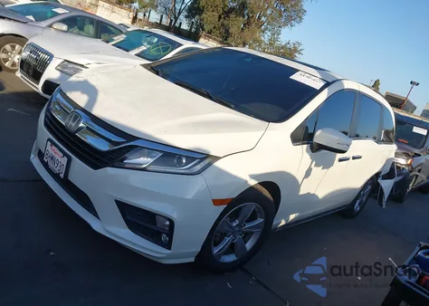 2019 Honda Odyssey Ex-L z USA, uszkodzony, nr VIN 5FNRL6H77KB066343